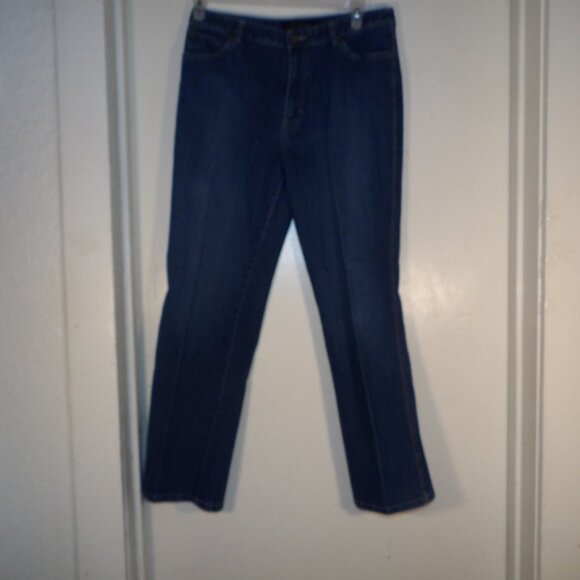 Older Calvin Klein High Rise Flare Leg Jeans Sz 12 - Picture 4 of 7